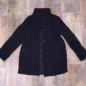 Joe Fresh Black pea coat